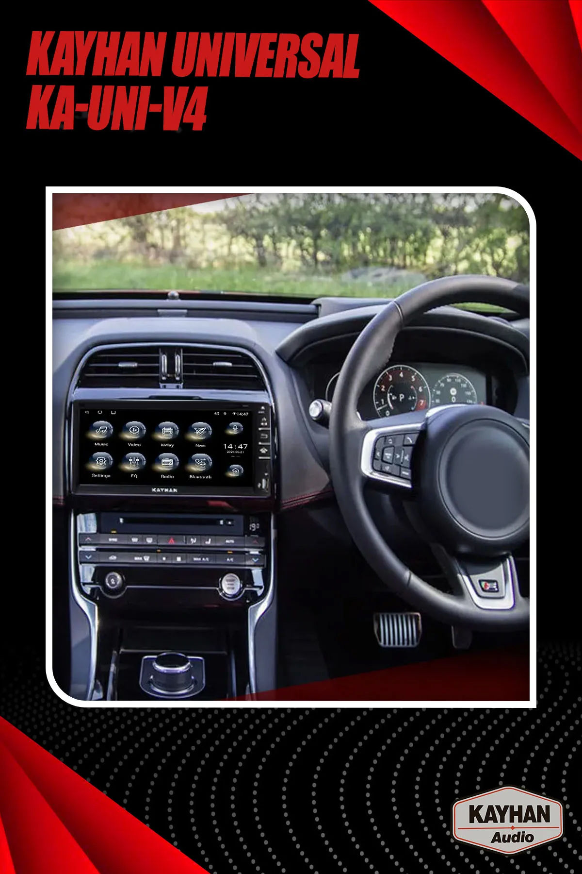 KAYHAN AUDIO Car Headrest Multimedia Player