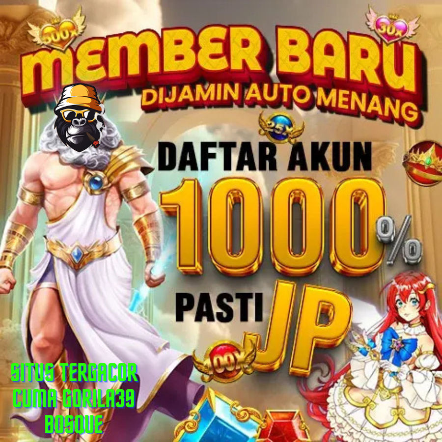 GORILA39 Nikmati Bonus New Member & Cashback di GORILA39
