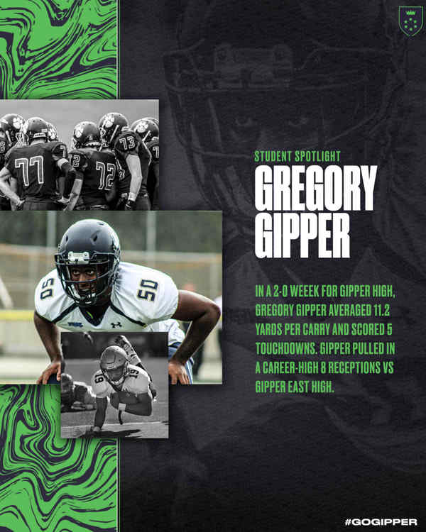 Gipper's Gridiron Glory