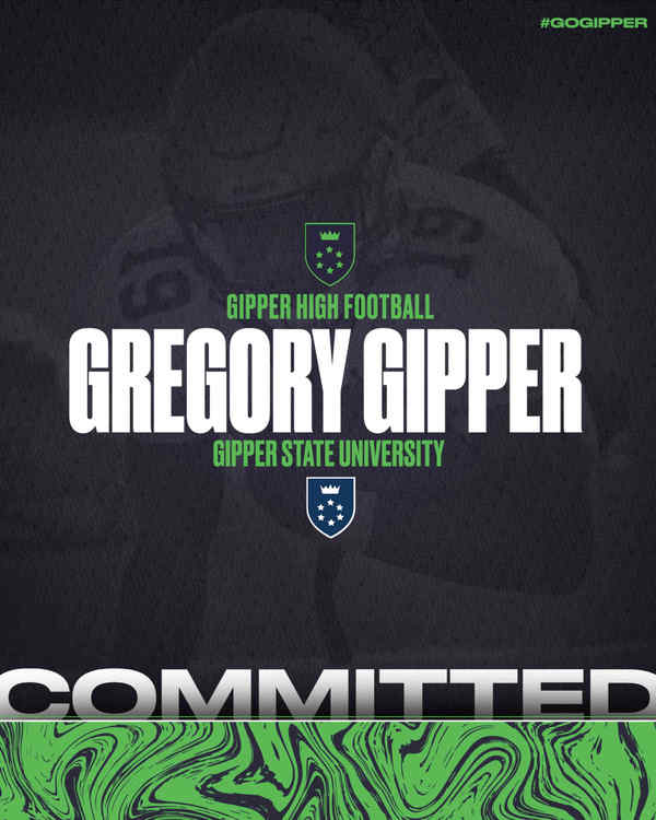 Gridiron Glory: Gipper Commitment