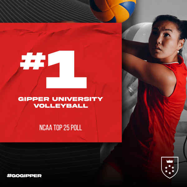 Red Hot Rankings: Gipper University Volleyball Edition