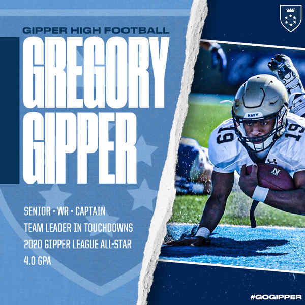 Dive to Victory: Gipper's Gridiron Glory