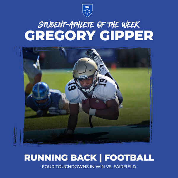 Touchdown Dive: Gregory Gipper - Student-Athlete Spotlight