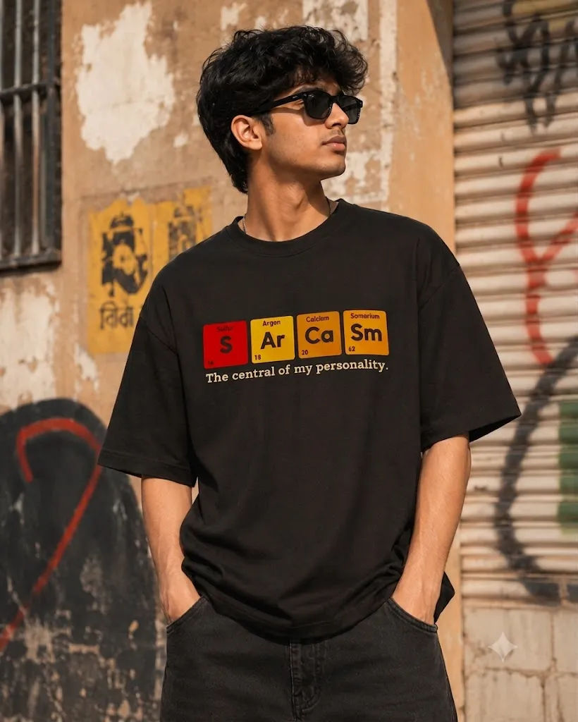 SArCaSm Drop Shoulder T-Shirt - Image 1