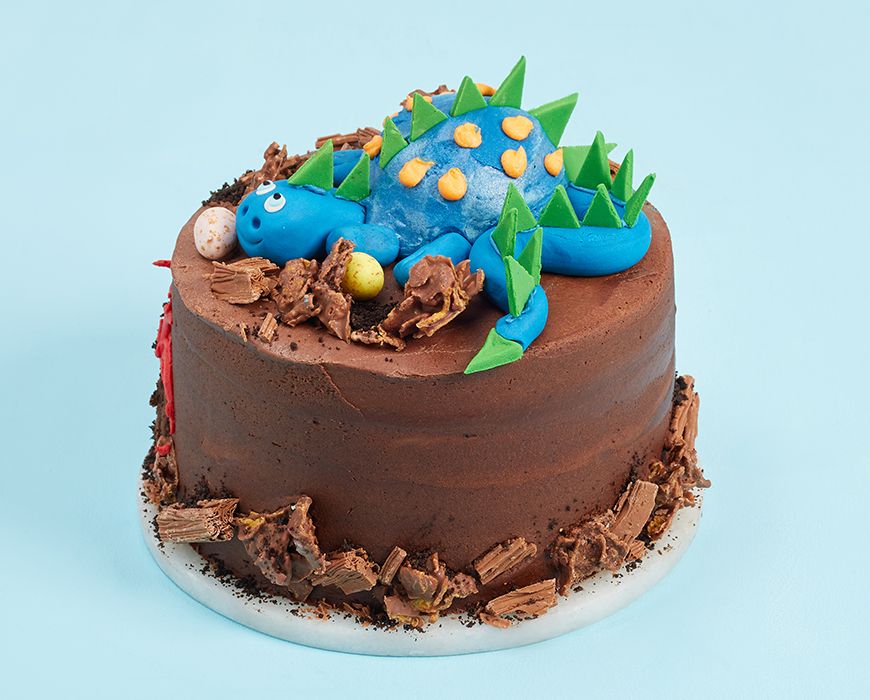 Delightful Dinosaur Cake – Beautiful Birthday Cakes