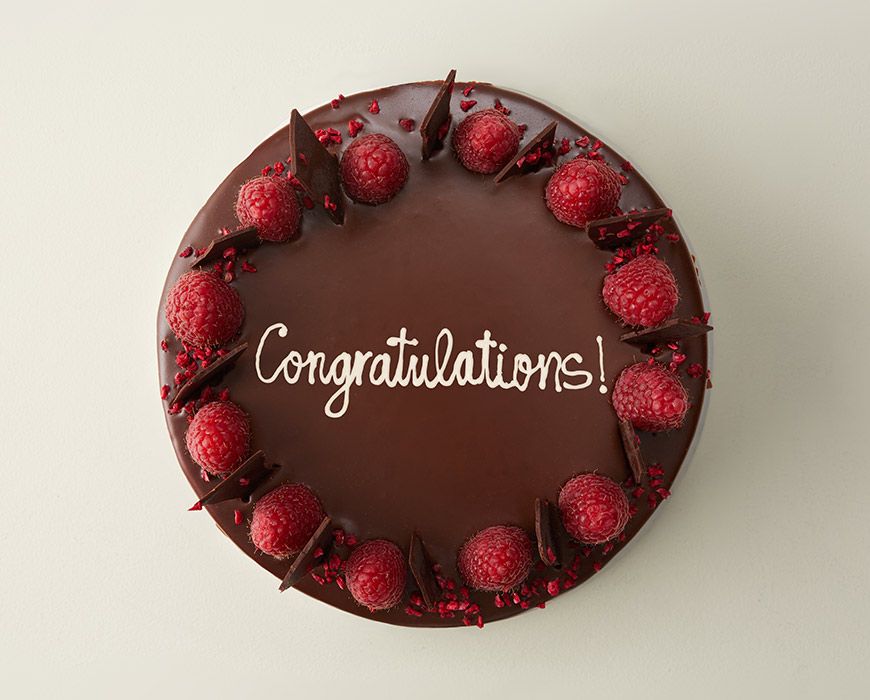 Congratulations Piñata Cake | Serenade Chocolatier
