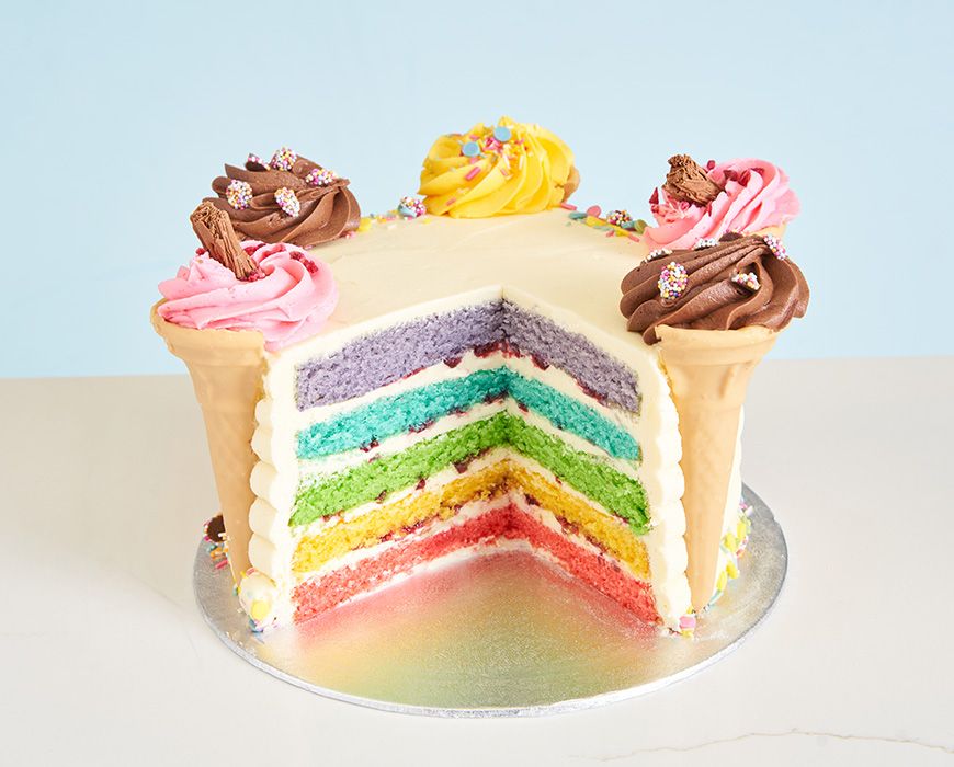 3D Ice Cream Cone Ice Cream Cake: Carvel Cake Shop