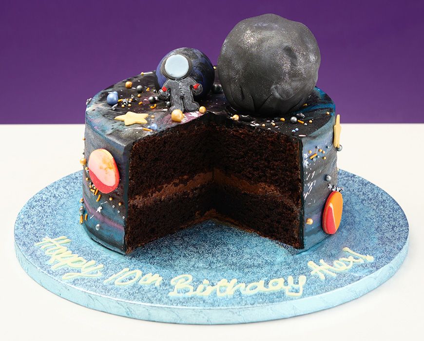 Space Themed Birthday Cake | Yummy cake