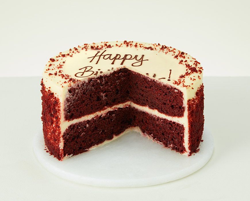 Red Red Red Birthday Cake - Cake Zone