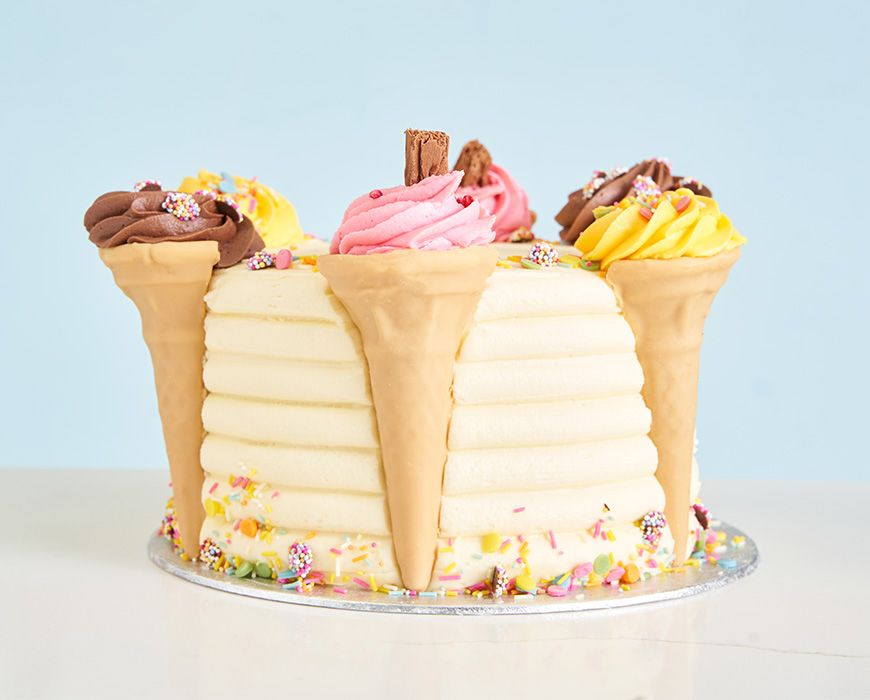 Ice-Cream Cone Cake – Miss Cake