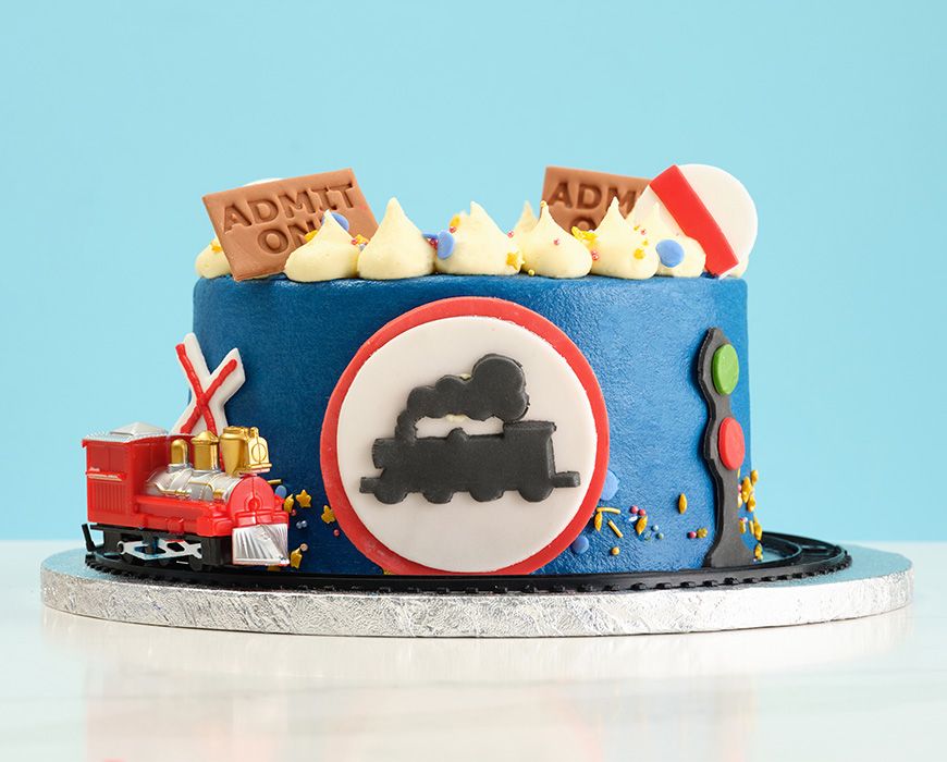 Steam Train Birthday Cake | janehuntley