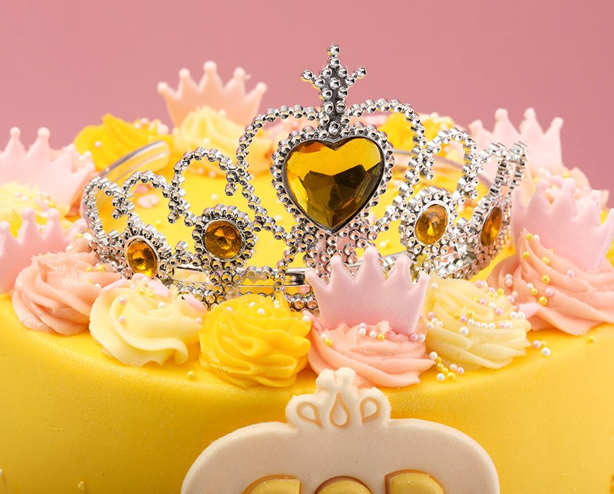 Hugs & Kisses Celebration Cakes - 2 tier Disney Princess cake | Facebook