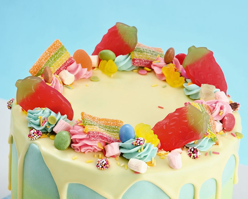 White & Gold Floral Fantasy Wedding Cake - Wedding Cakes | Lynne Glass