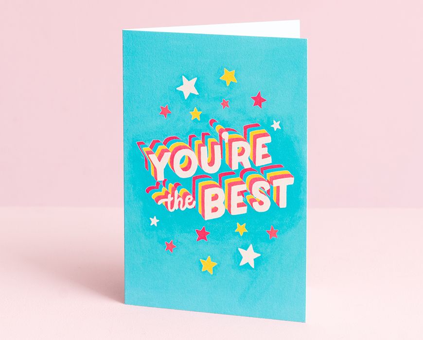 You're The Best Card