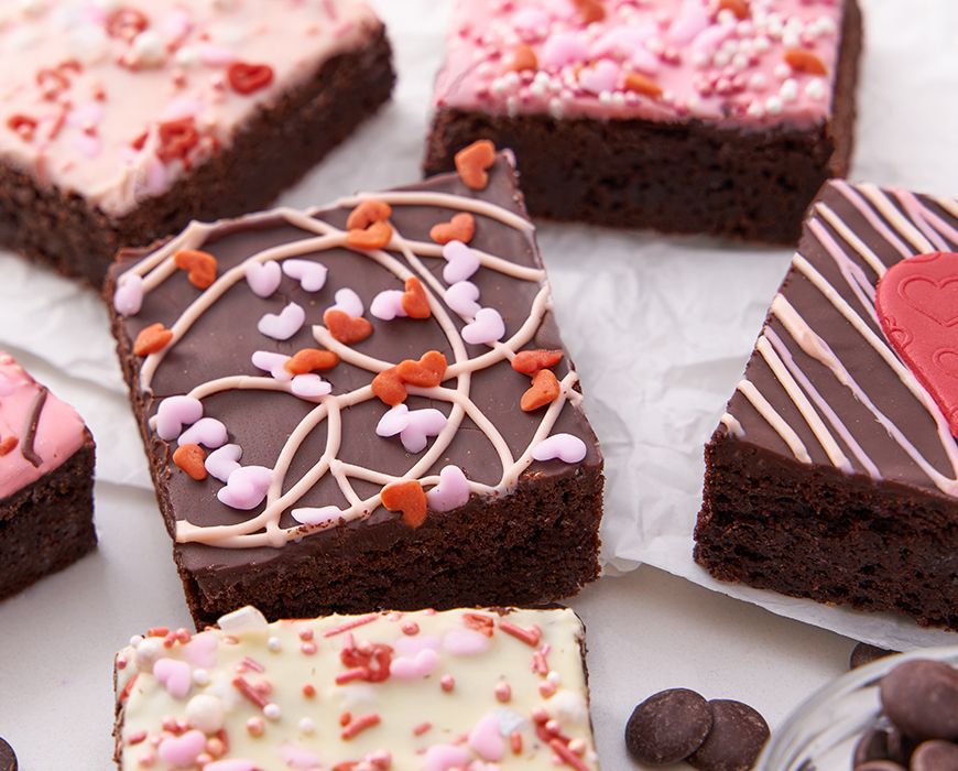 Valentine's Brownies Delivered The Perfect Treat For Your Special