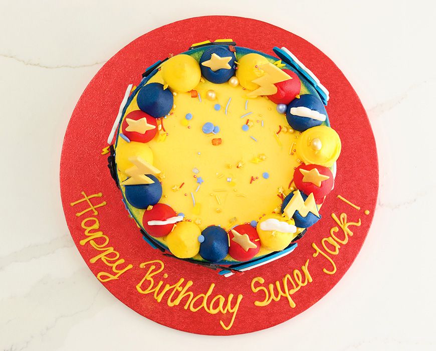 Superhero Birthday Cake Lola's