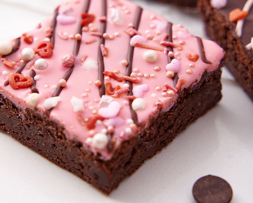 Valentine's Brownies Delivered The Perfect Treat For Your Special