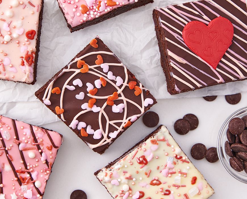 Valentine's Brownies Delivered The Perfect Treat For Your Special