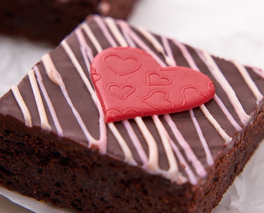 Valentine's Brownies Delivered The Perfect Treat For Your Special