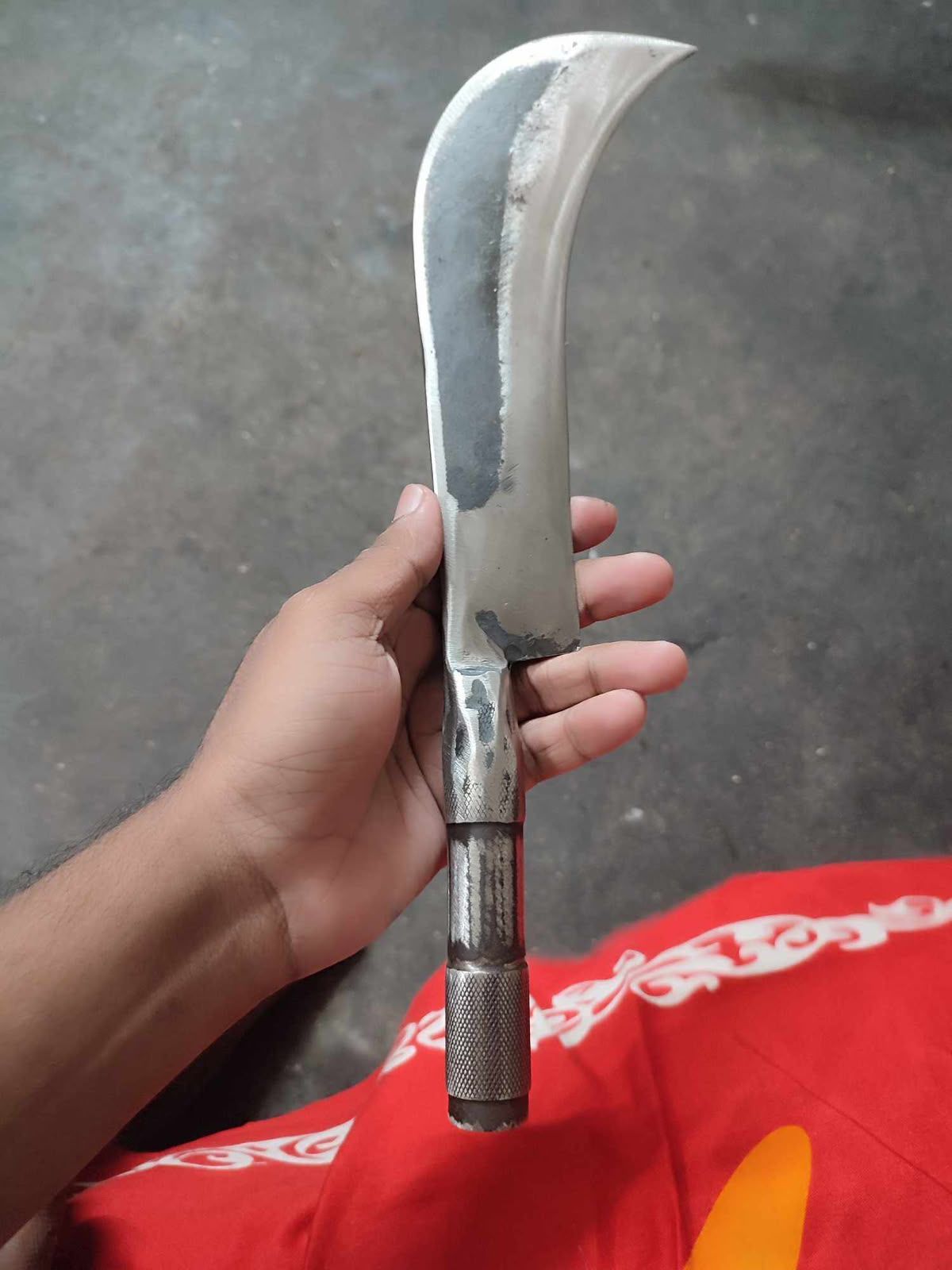 মেশিনের পিনিয়ামের দেশি হাত দা ছবি 4