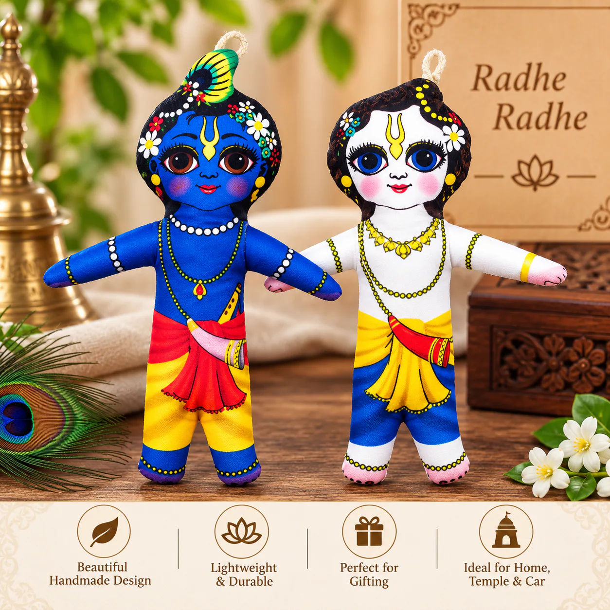 Krishna Balaram Devotional Toys – Set of 2