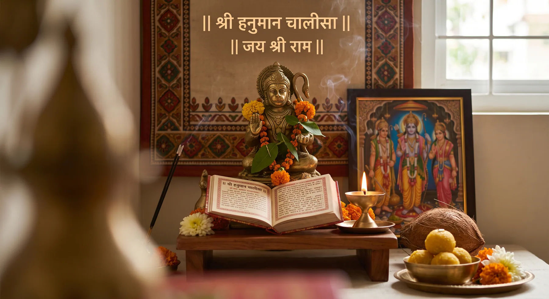 Shri Hanuman Chalisa Path, Lyrics & Benefits | हनुमान चालीसा पाठ और महत्व
