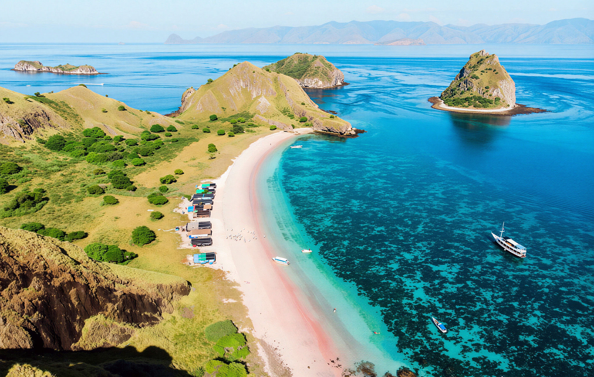 Pink beach, Komodo