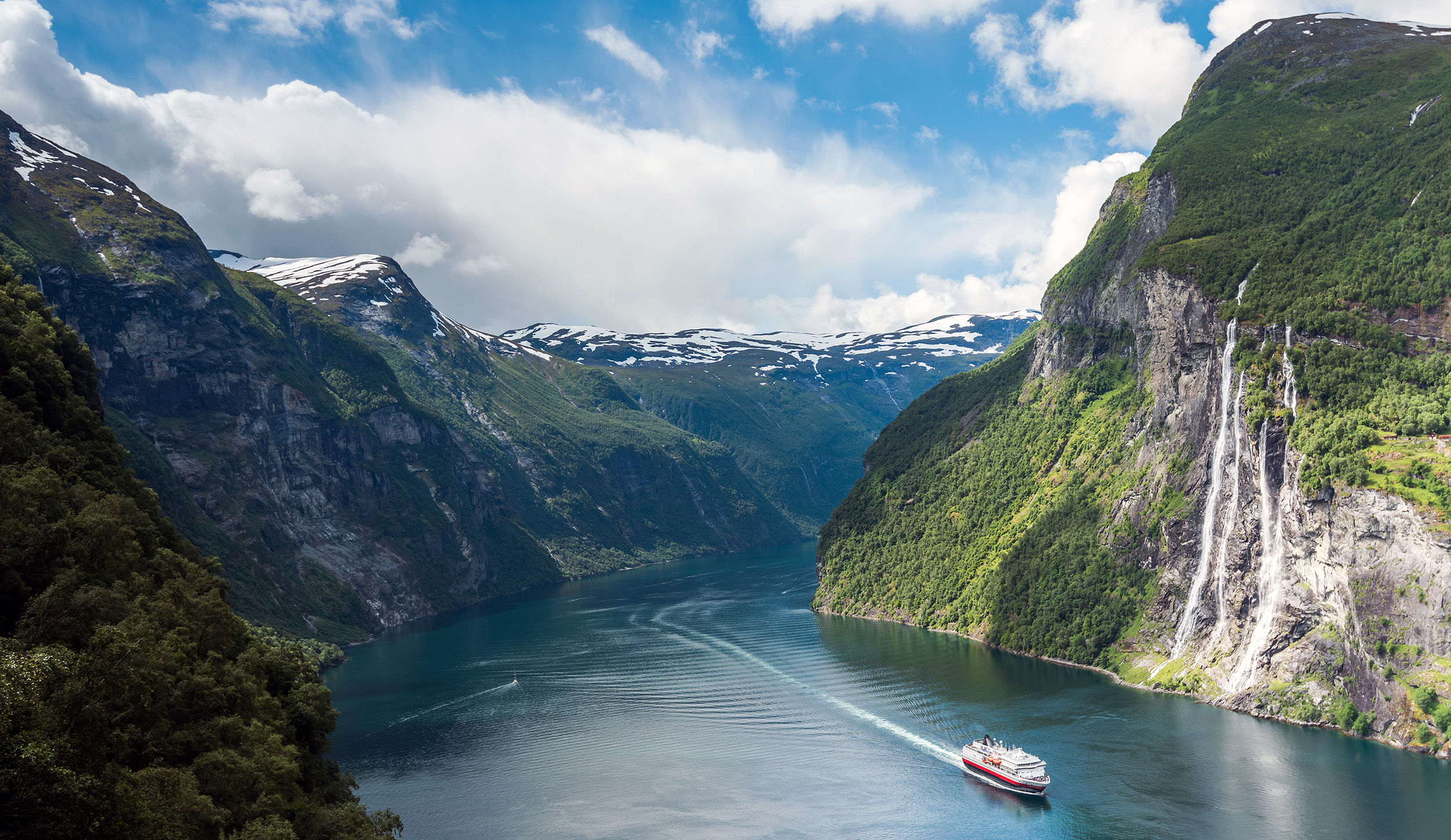 Seven sisters waterfall, Geirangerfjord, Norway