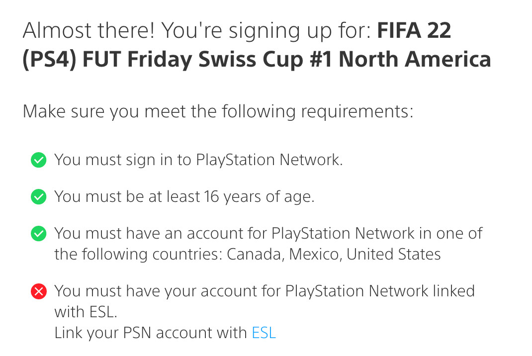 Signing up for PlayStation®Network