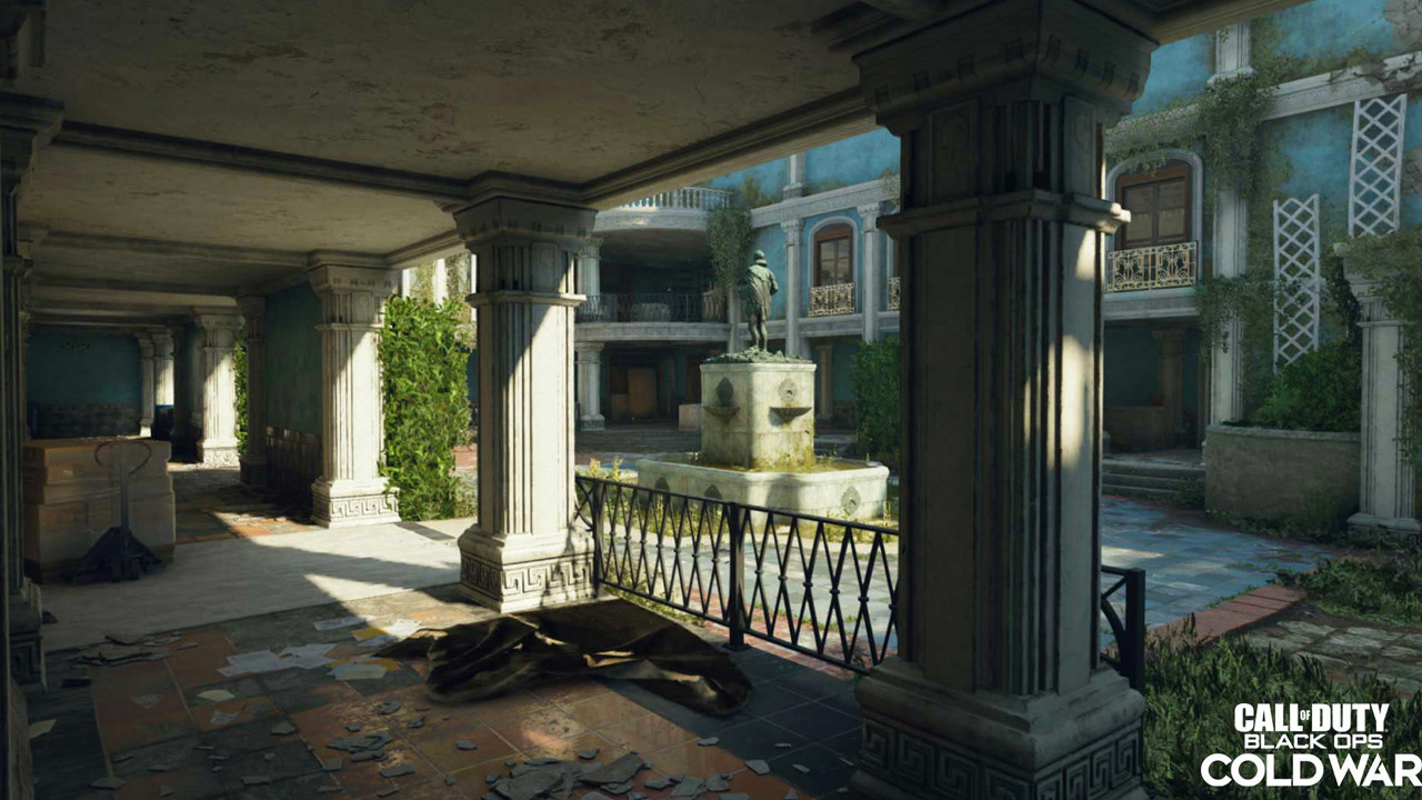 COD Mansion Map Face Off