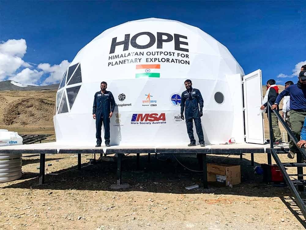 HOPE... લદ્દાખના ઠંડા રણમાં ભારતનો પહેલો મંગળ ગ્રહ બેઝ, જાણો તેમાં શું ખાસ છે? 2 1755155187