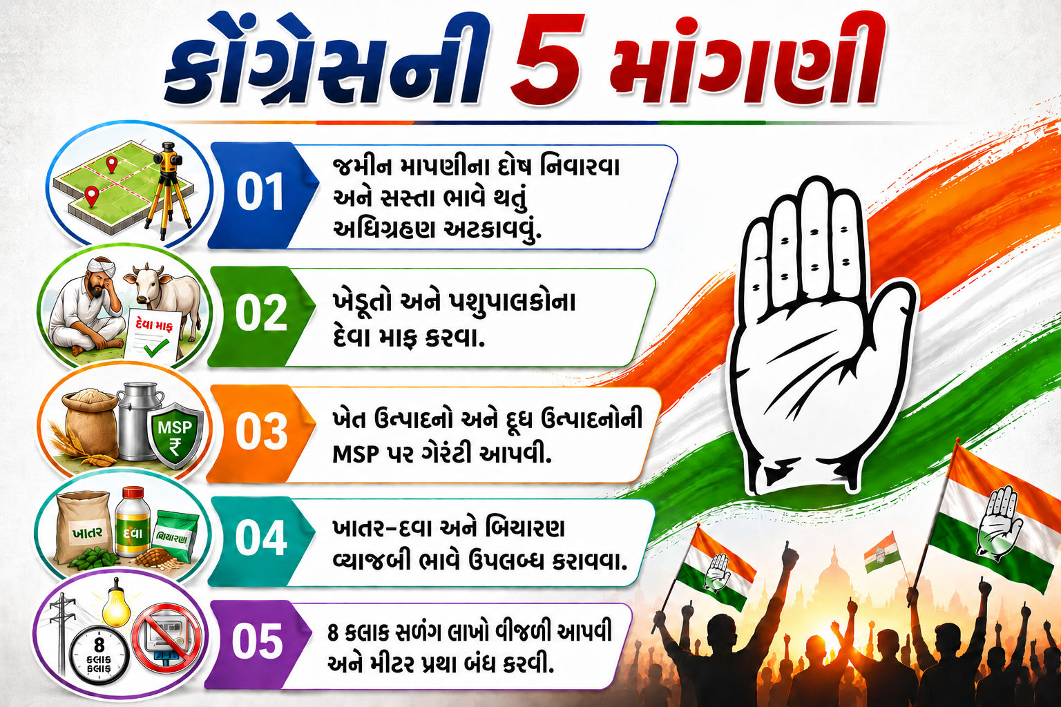 1111 ટ્રેક્ટર સાથે કોંગ્રેસ (Congress) ની શક્તિપ્રદર્શન રેલી: નેતાઓએ સ્ટિયરિંગ સંભાળ્યું; ધારાસભ્યોની સૂચક ગેરહાજરી 2 ChatGPT%20Image%20Jun%2015,%202026,%2002 51 43%20PM