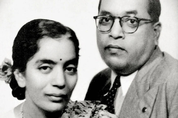 Dr. B.R. Ambedkar with wife Dr. Savita Ambedkar in 1948