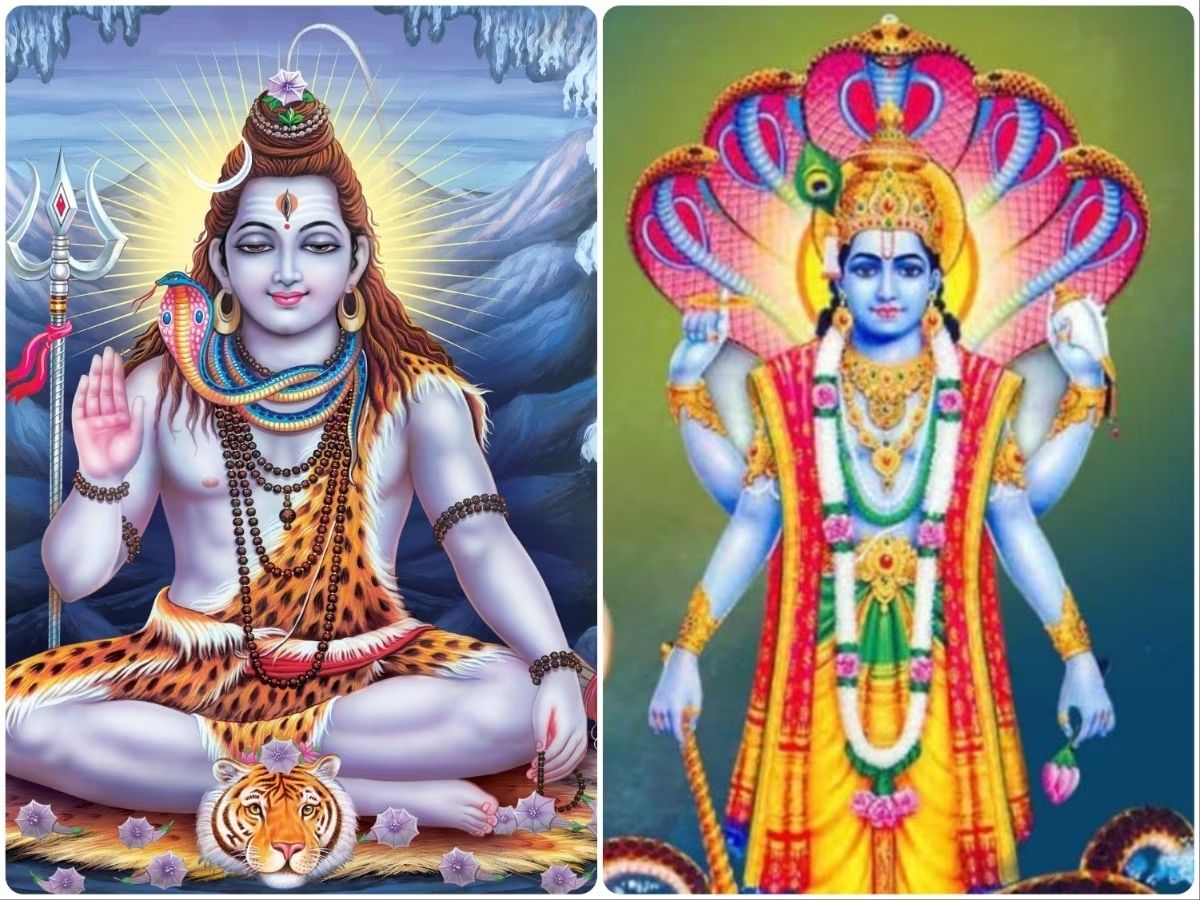 Lord Shiva and Vishnuji