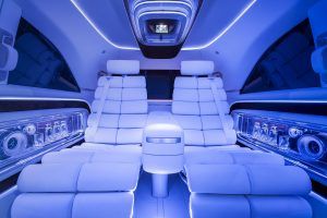 Mercedes Benz Vision V Rear Seats