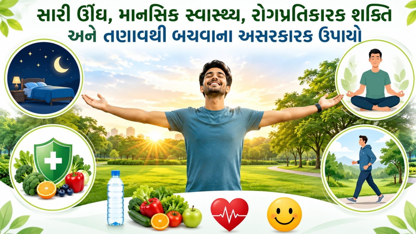 Health Tips in Gujarati (ભાગ-2): સારી ઊંઘ, માનસિક સ્વાસ્થ્ય, રોગપ્રતિકારક શક્તિ અને તણાવથી બચવાના અસરકારક ઉપાયો 2 WhatsApp%20Image%202026 07 27%20at%208.01.51%20PM