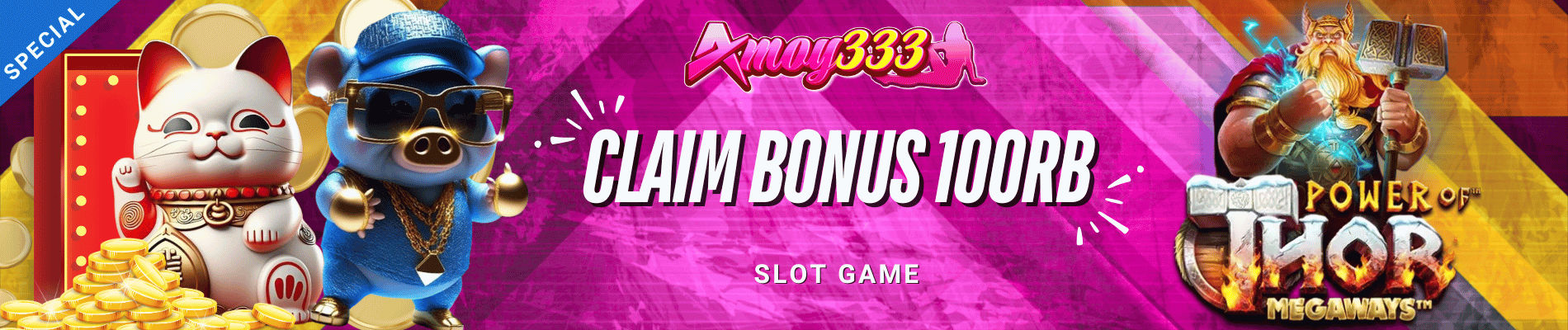 CLAIM BONUS 100 RIBU | TO 3 JUTA