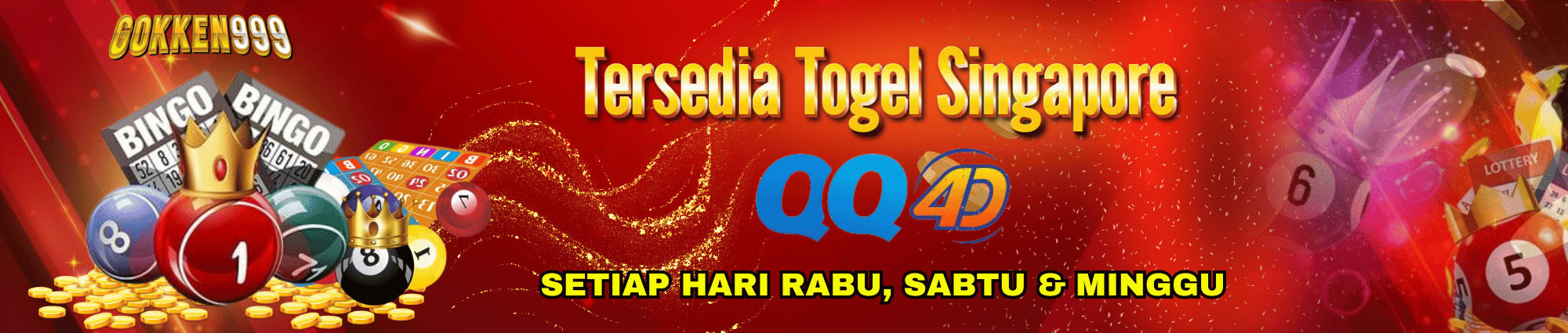 Mainkan Togel Singapore QQ4 di GOKKEN999