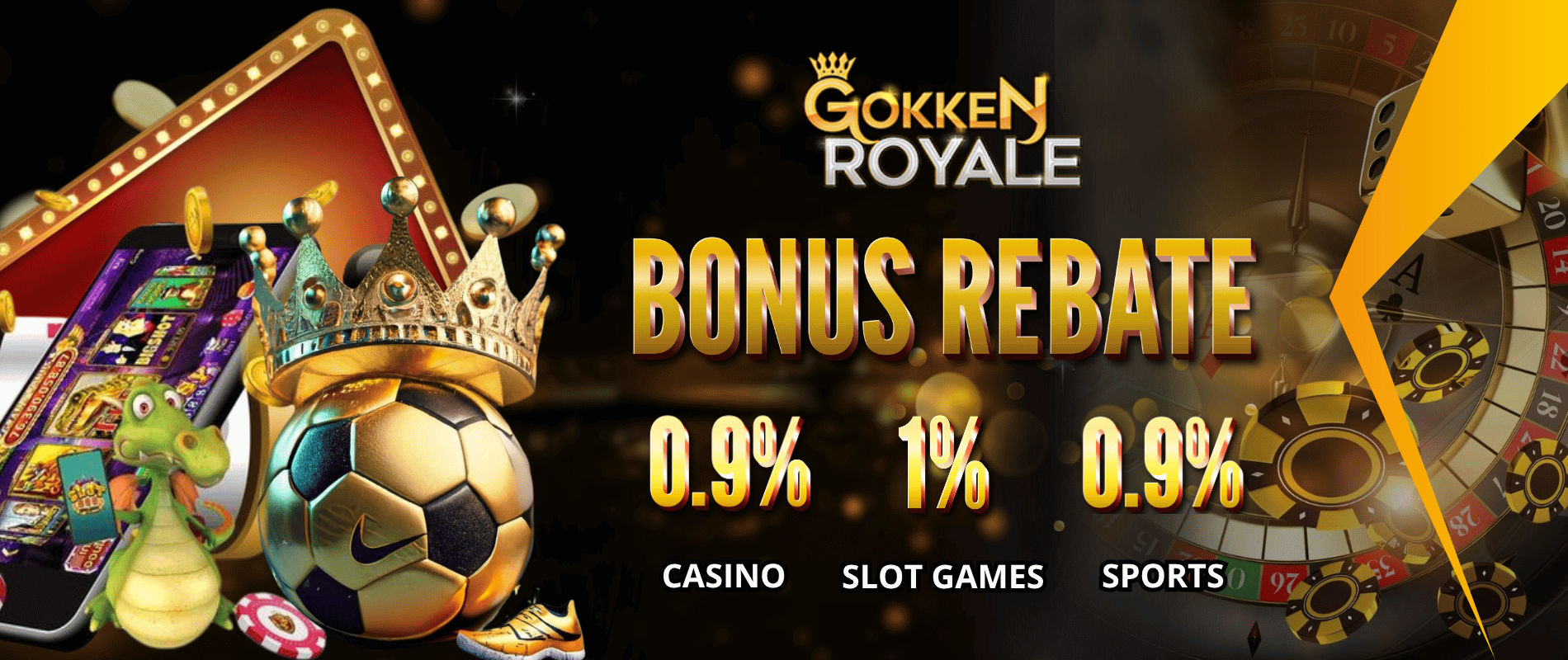 GOKKENROYALE BONUS REBATE