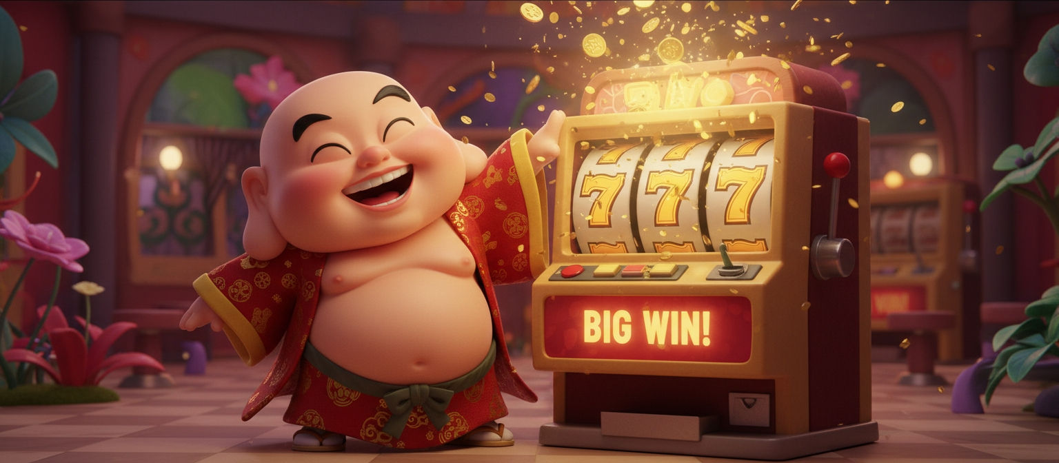 Ilustrasi slot online modern