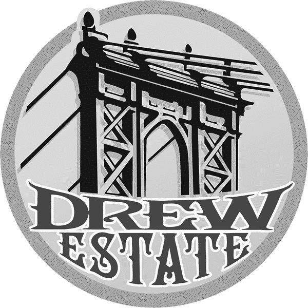 Drew Estate logo grey