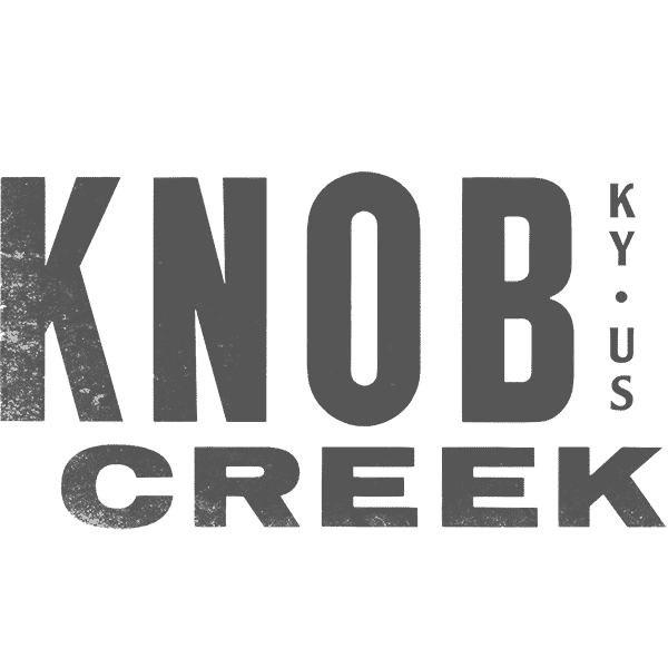 Knob Creek logo grey