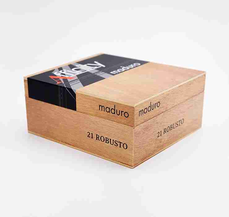 Affinity Maduro Cigar Boxes