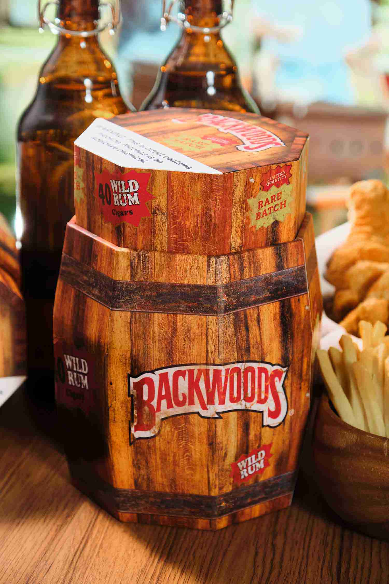 Backwoods wild Rum Barrel