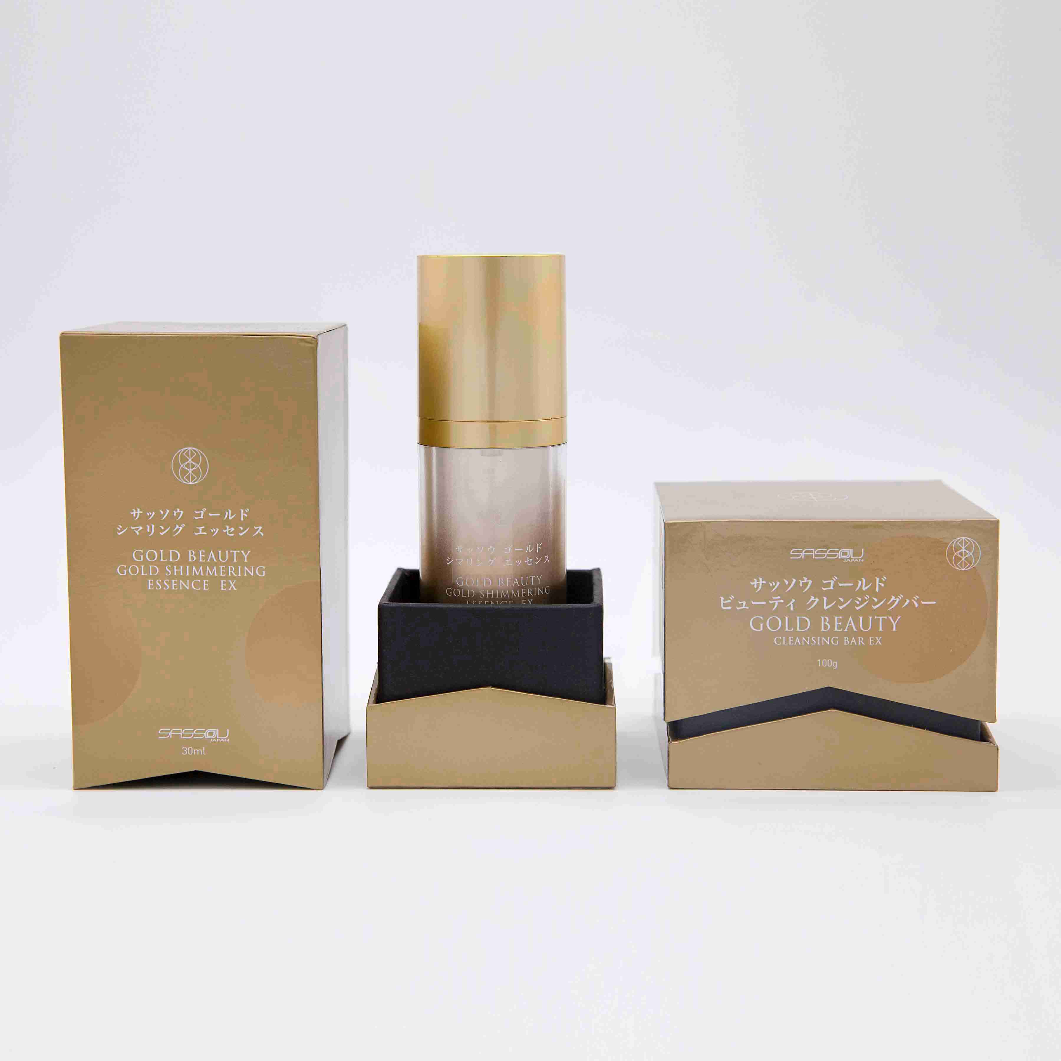 Gold Beauty Boxes