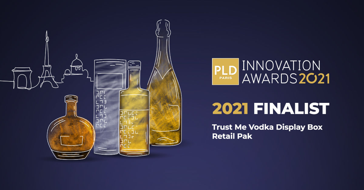 PLD Awards - Trust Me Vodka Display Box
