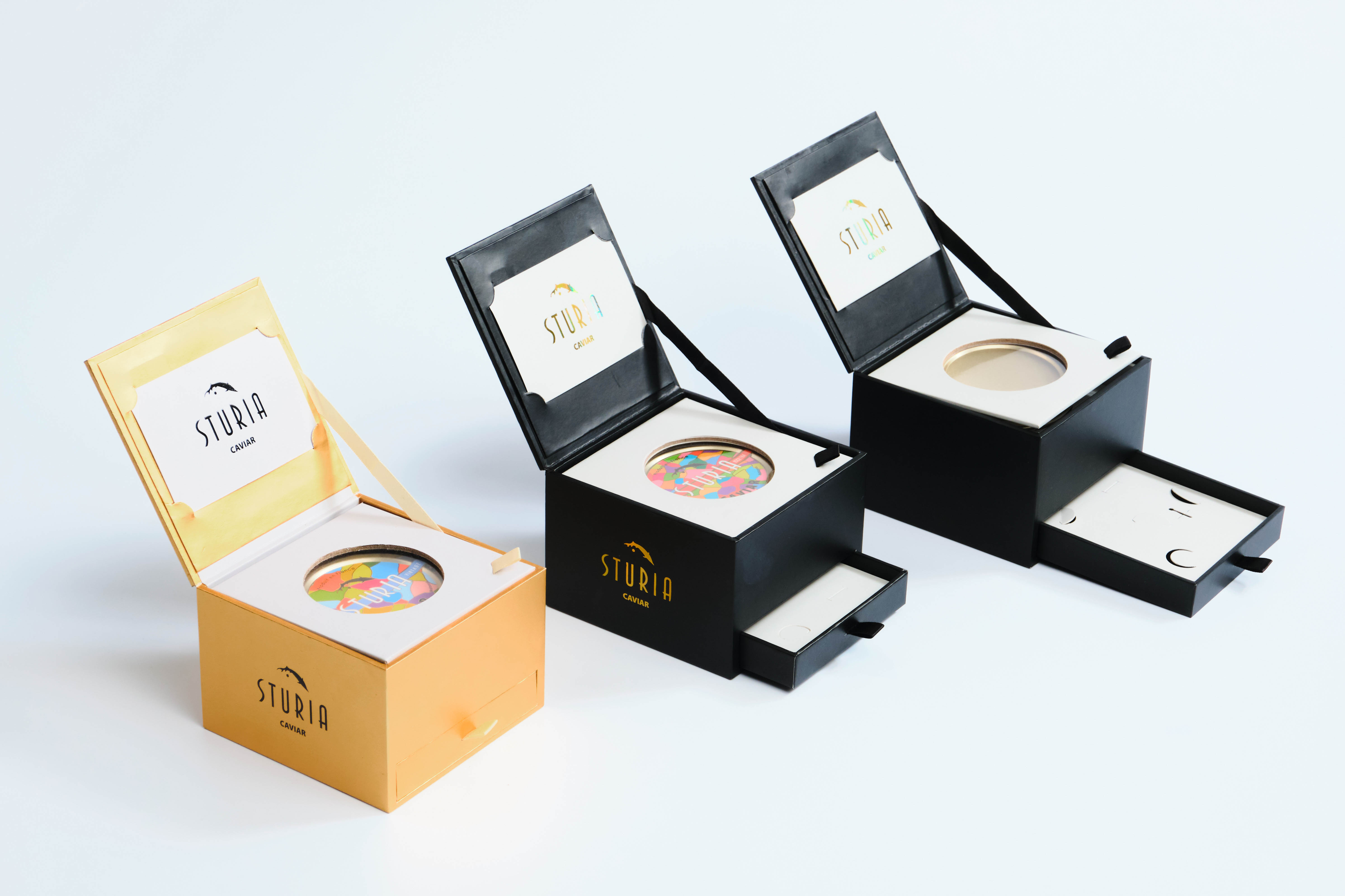 Sturia Caviar Boxes