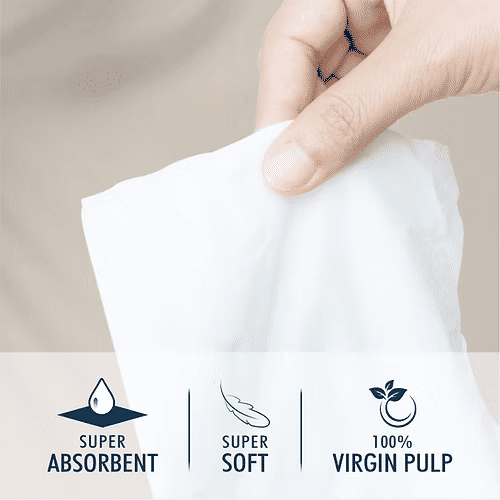Tulips Super Soft Facial Tissues - Pack of 10 (Pocket Size)