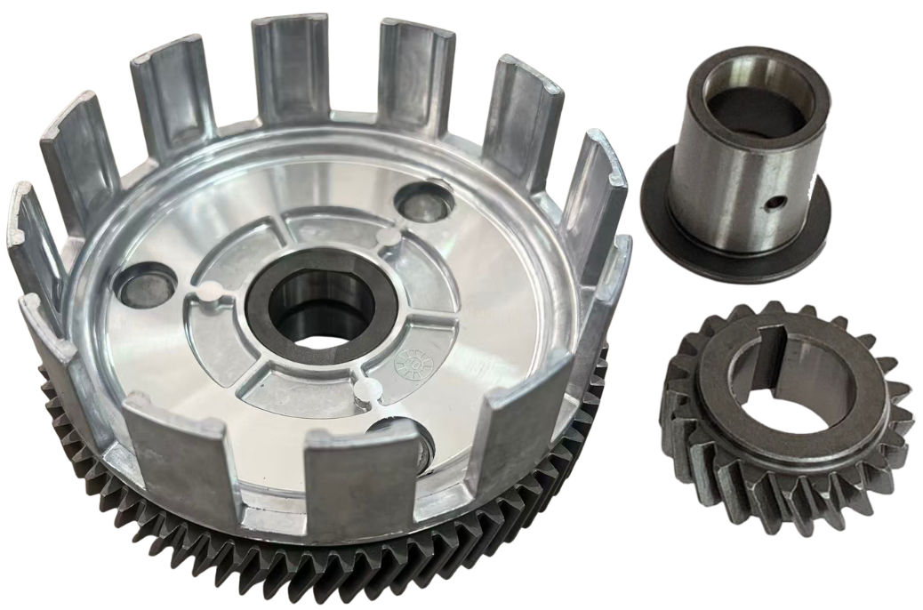 CORONA DE CLUTCH S. AX-4 +PIÑON PRIMARIO