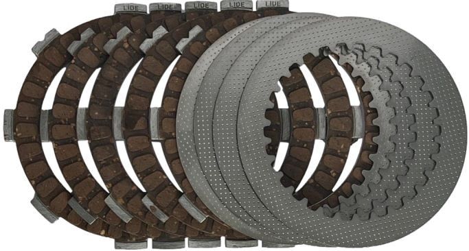 DISCOS CLUTCH B. DISCOVER100/100M +SEPARADORES (9PCS) OEM